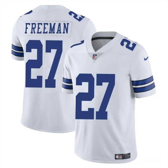 Men & Women & Youth Dallas Cowboys #27 Royce Freeman White Vapor Untouchable Limited Football Stitched Jersey,We sell and wholesale Men & Women & Youth Dallas Cowboys #27 Royce Freeman White Vapor Untouchable Limited Football Stitched Jersey on line form chian!